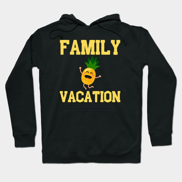 Family Beach Vacation Hoodie by HobbyAndArt